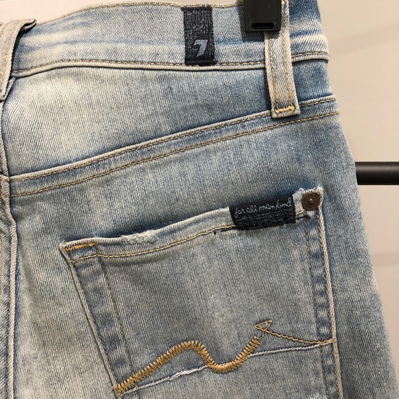 7 For All Mankind Gwenevere Ankle Skinny - Picture 1 of 5